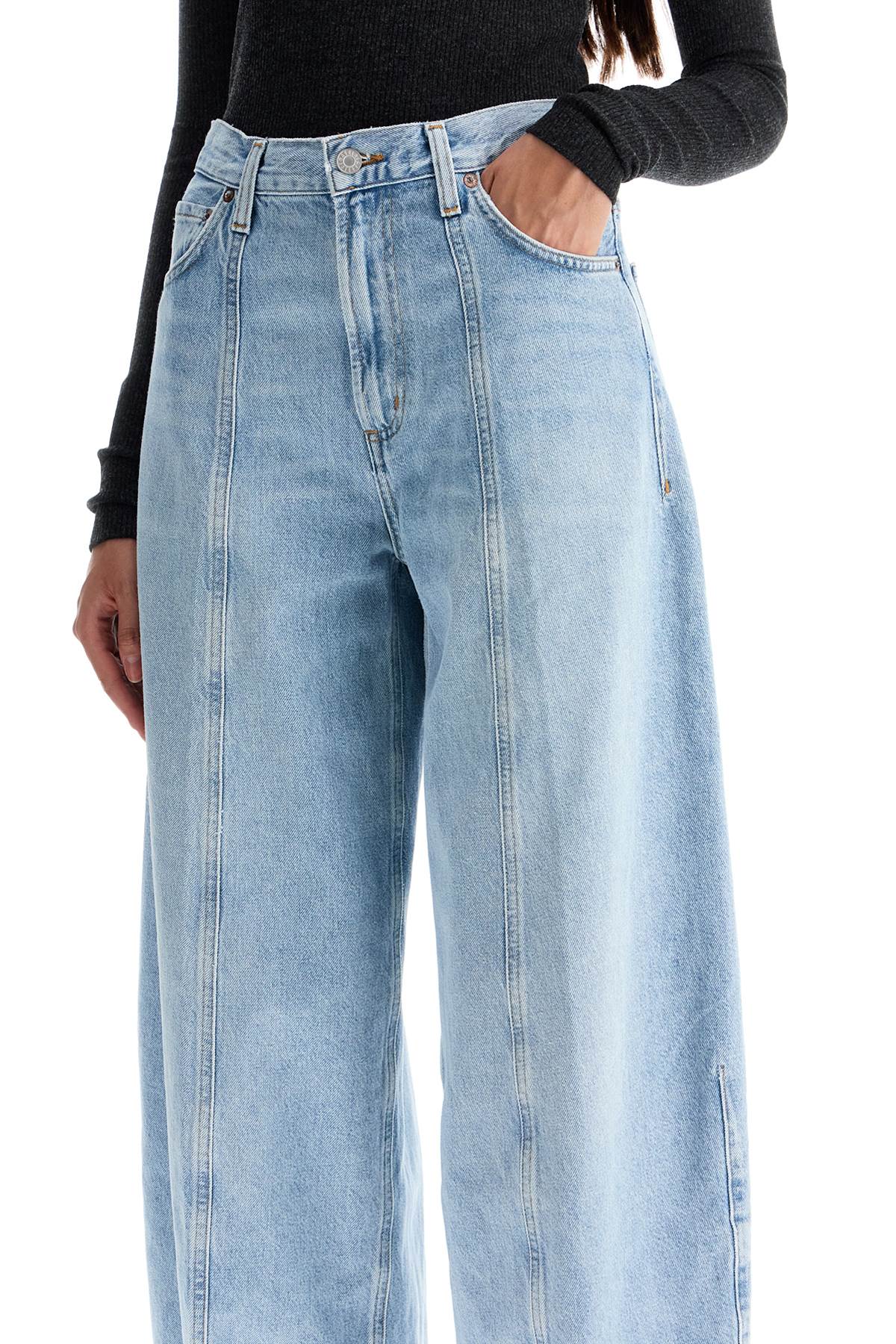 Agolde Kristen High-Waist Curved Leg Jeans image 3