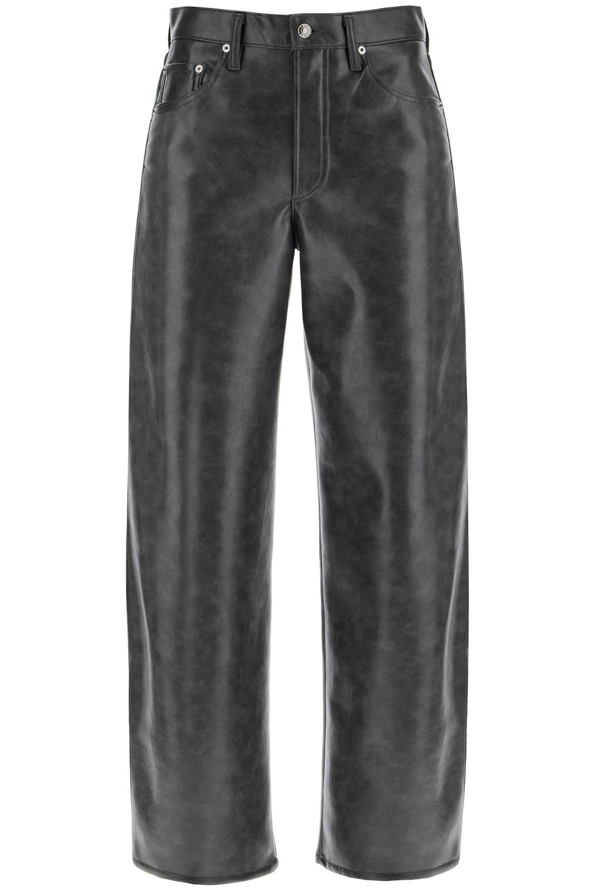 Agolde Recycled Leather Relaxed Fit Pants image 0