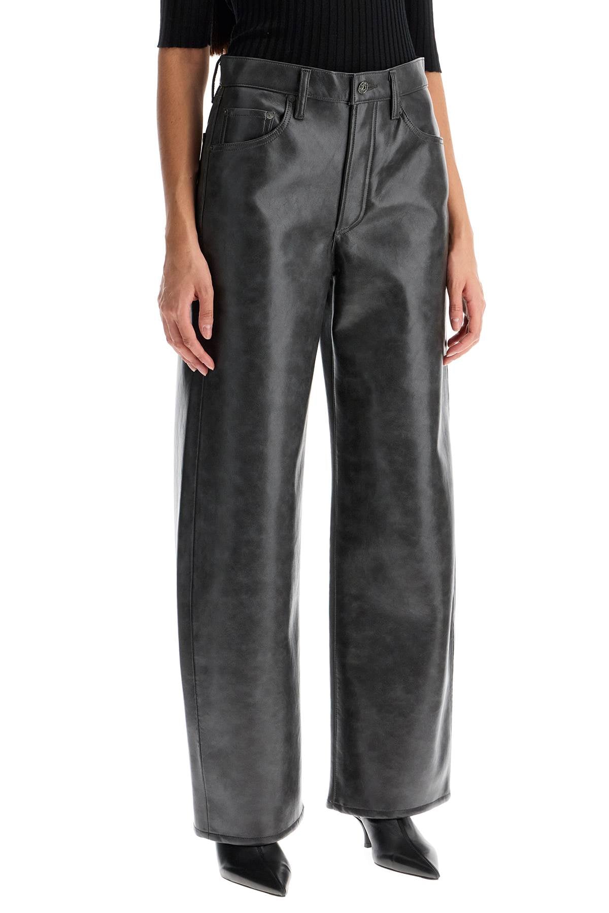 Agolde Recycled Leather Relaxed Fit Pants image 1