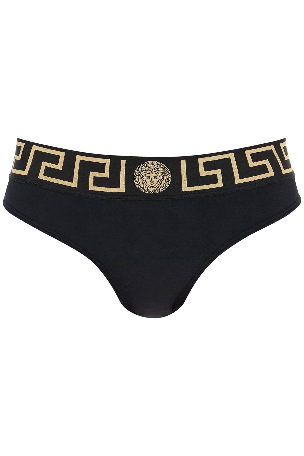 Versace bikini bottom with greek border image 0