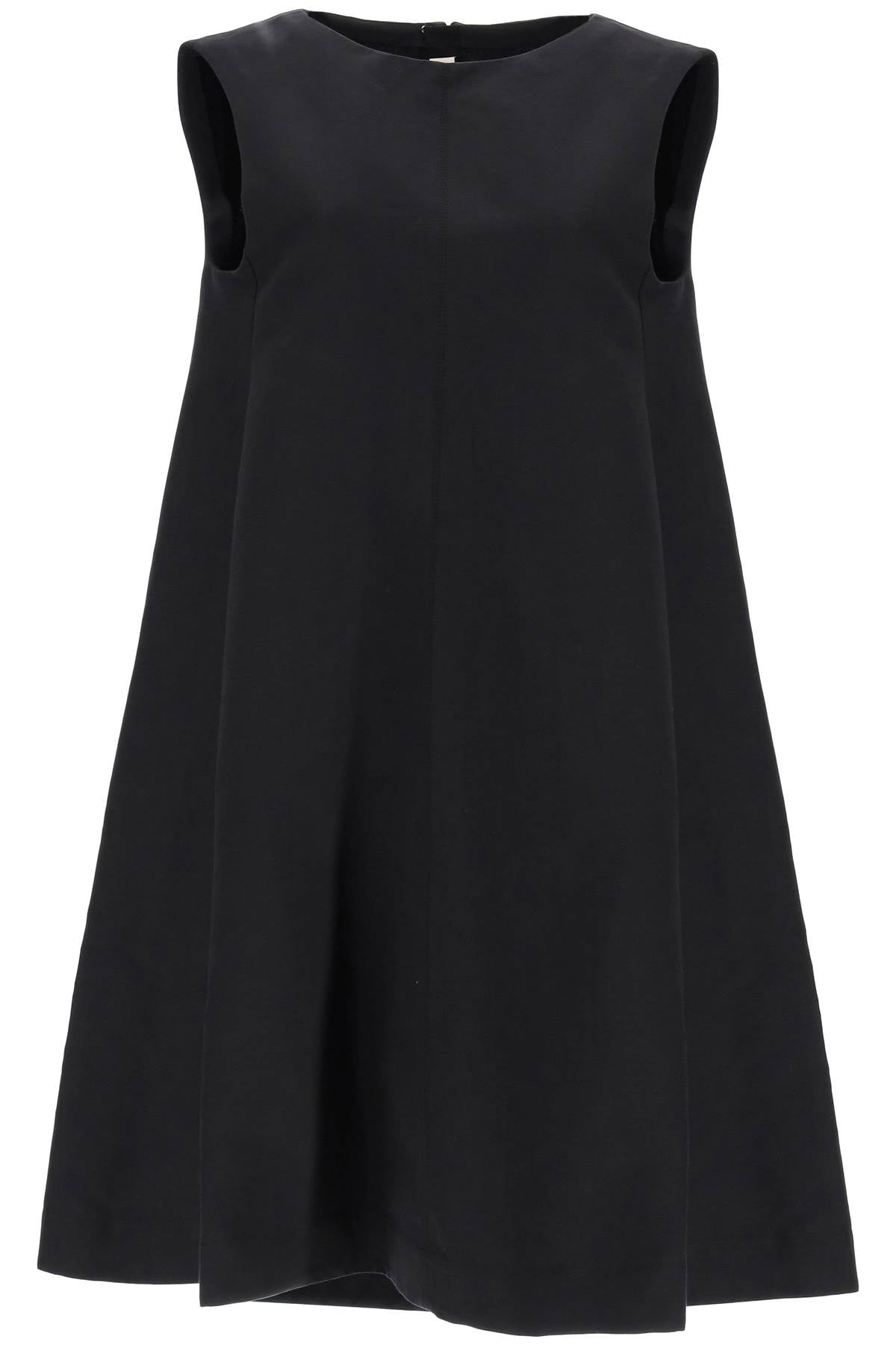 Marni flared dress in cotton cady image 0