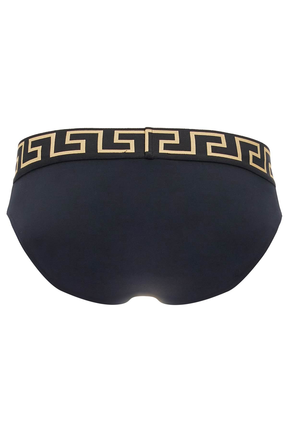 Versace Men's Black Greca Swim Brief image 1