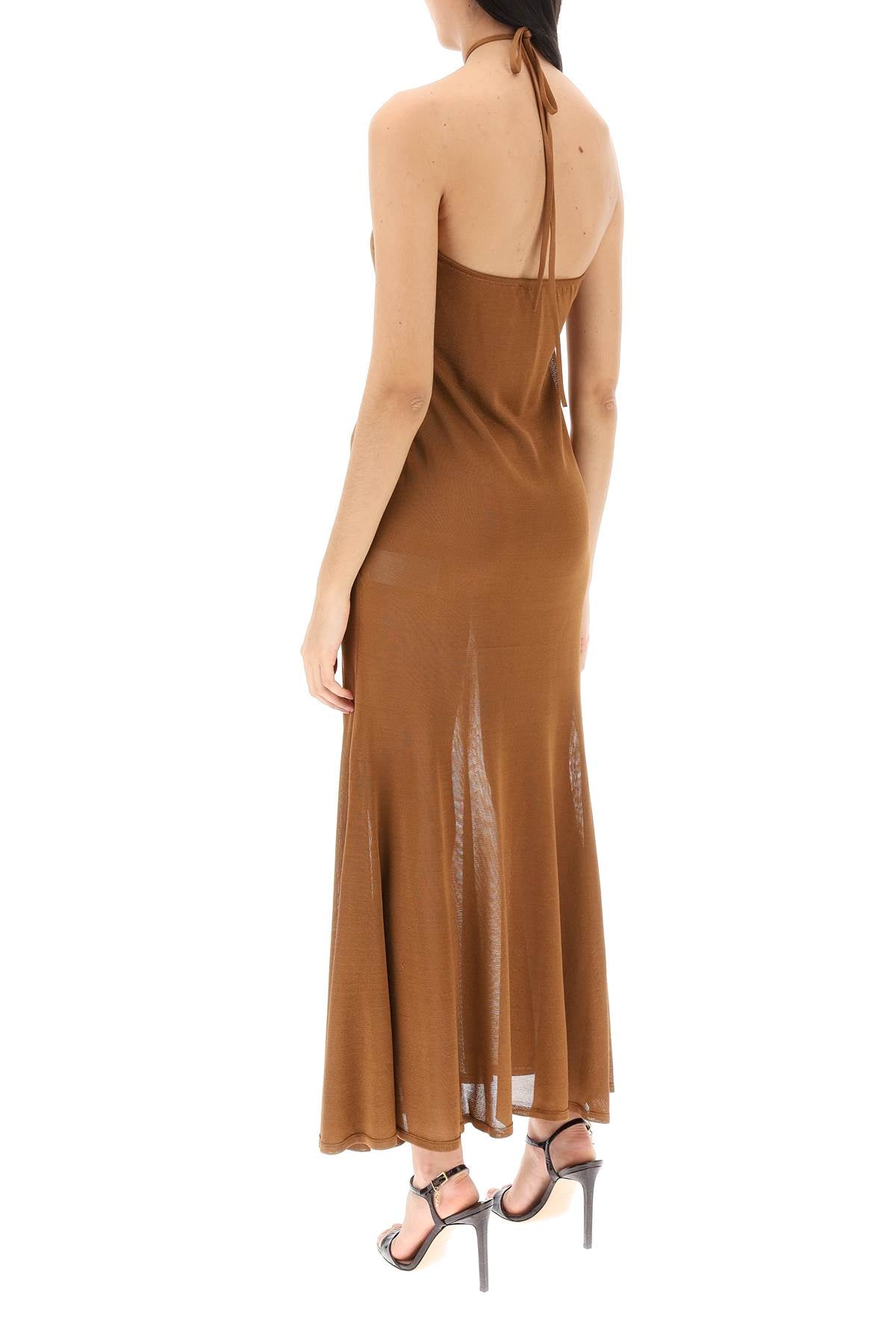 Tom Ford knitted halterneck maxi dress image 2