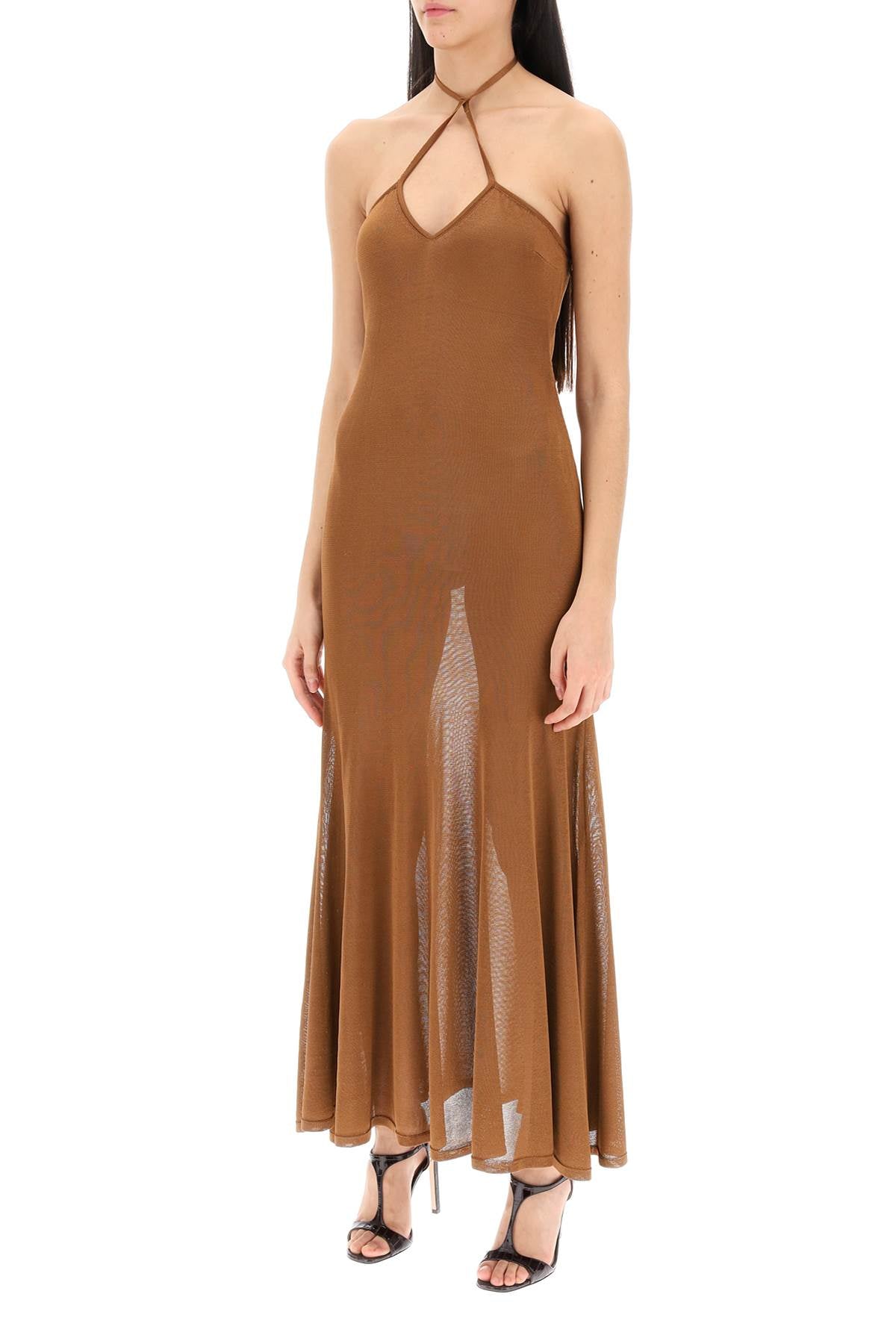 Tom Ford knitted halterneck maxi dress image 3