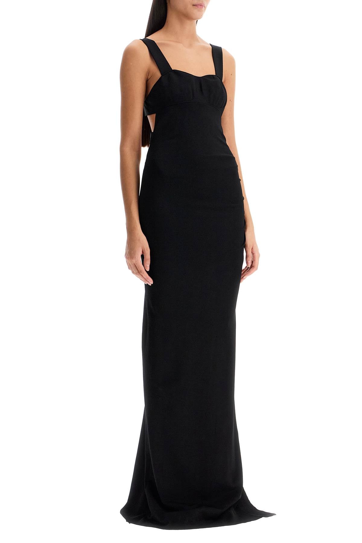 Tom Ford Ribbed Knit Maxi Dress with Cutout Details image 1