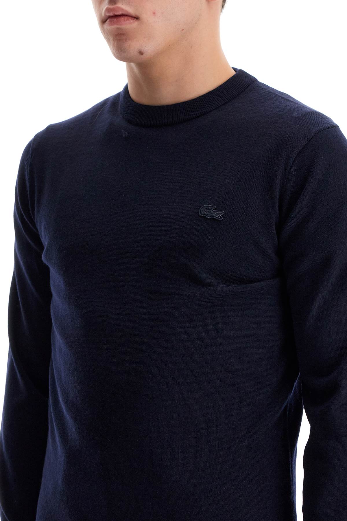 Lacoste Wool Crewneck Pullover for Men image 3