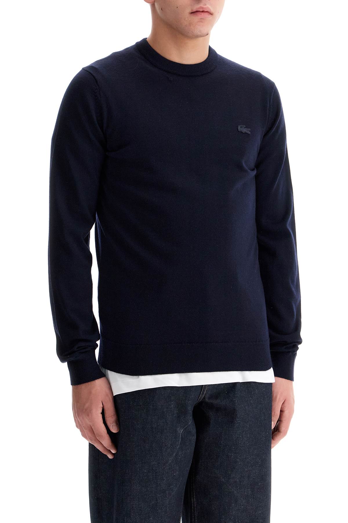 Lacoste Wool Crewneck Pullover for Men image 1