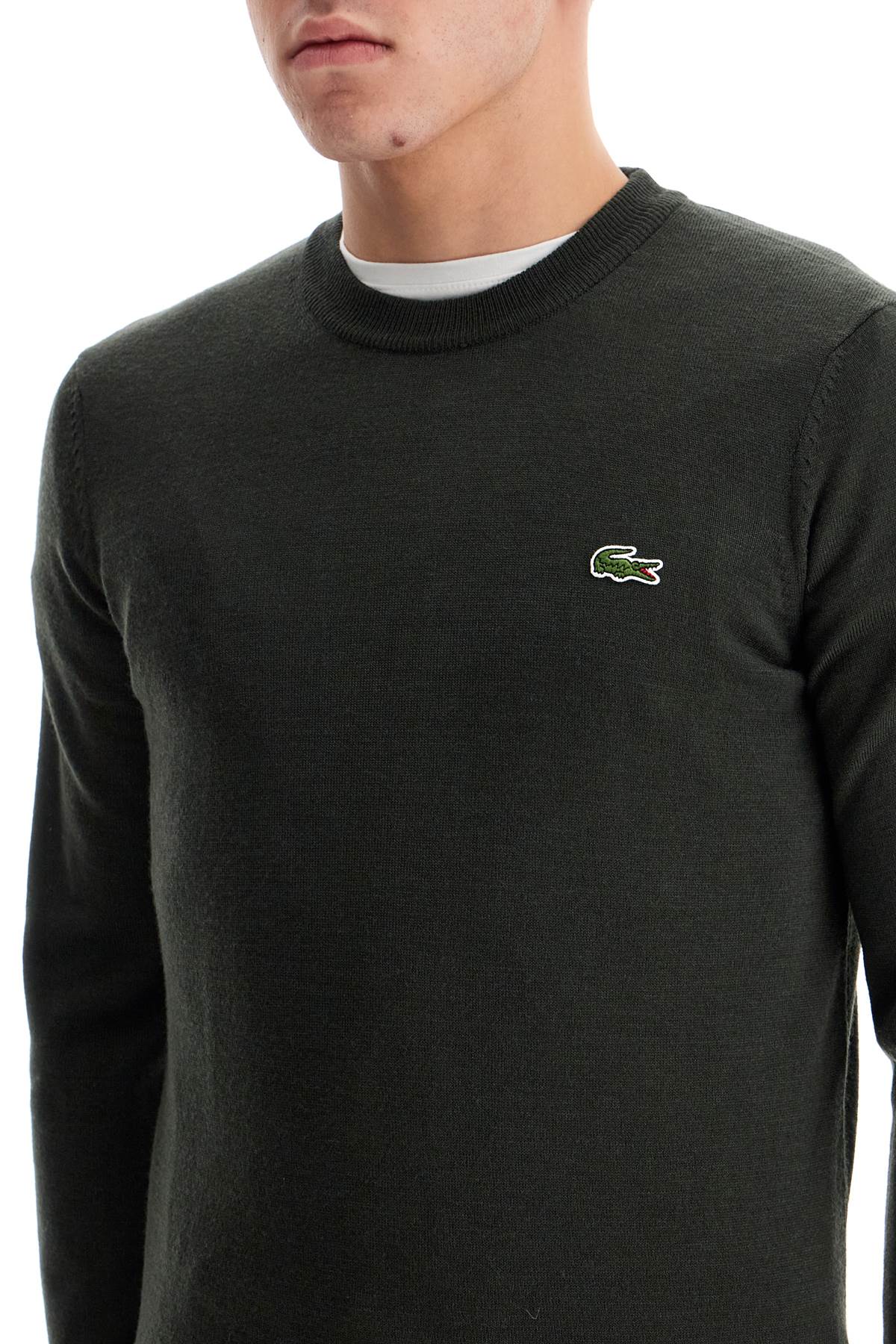 Lacoste Men's Wool Blend Pullover Sweater image 3