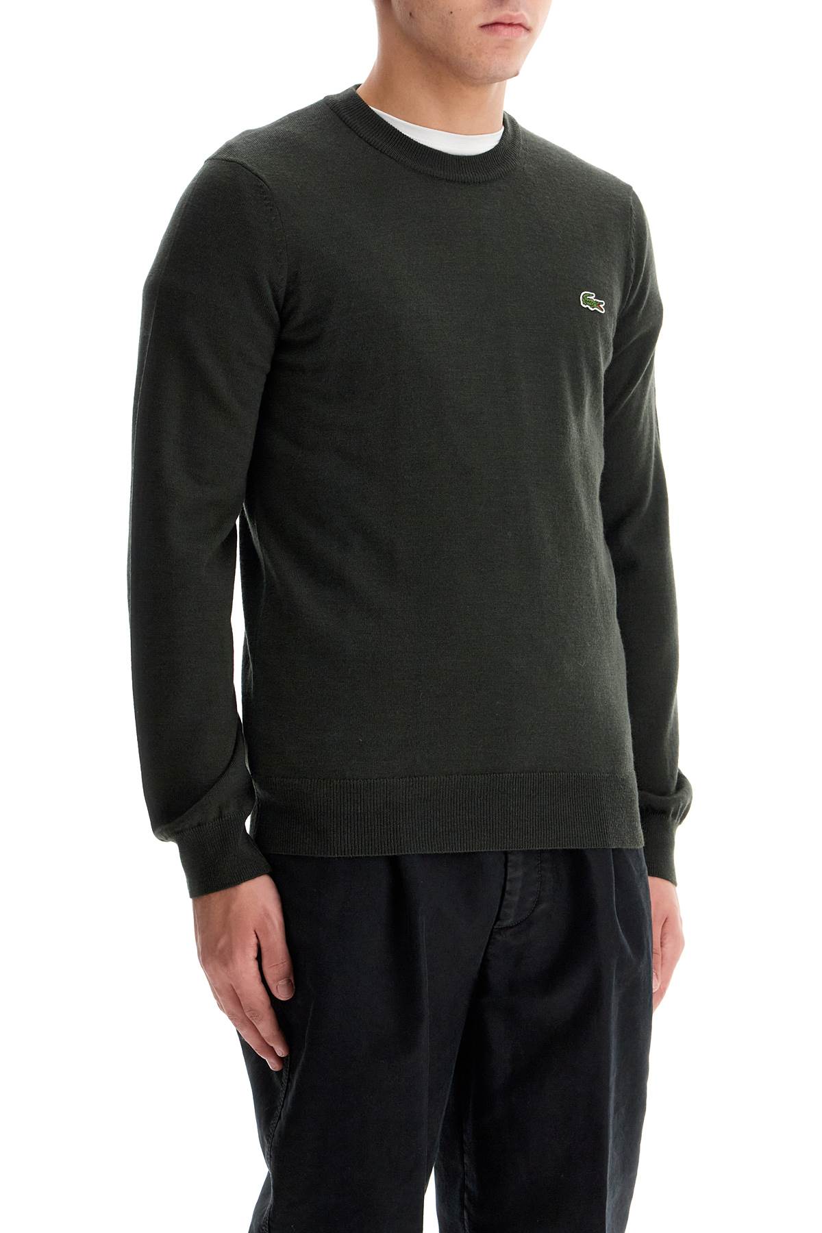 Lacoste Men's Wool Blend Pullover Sweater image 1