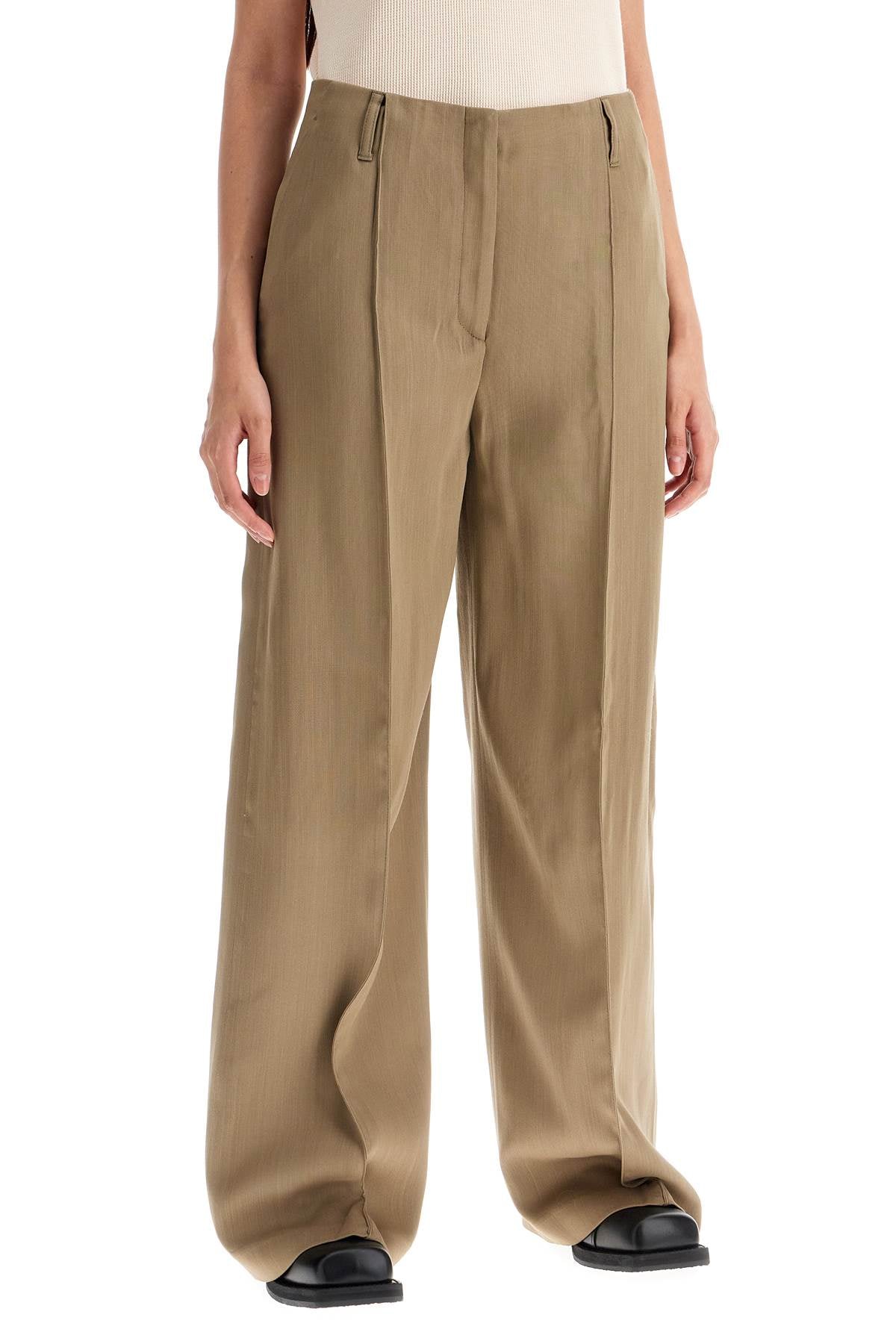 Acne Studios tailored wool blend trousers image 1