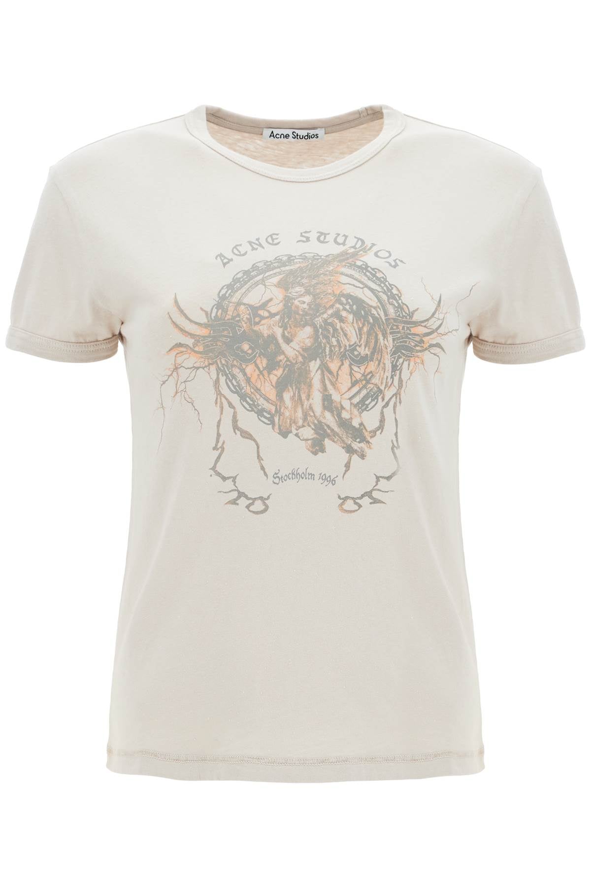 Acne Studios printed slim fit t-shirt image 0