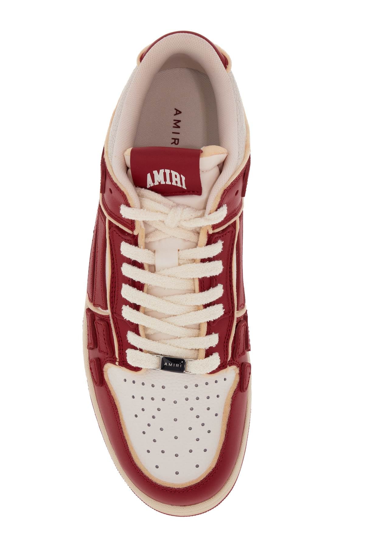 Amiri collegiate skel top low sneakers image 1