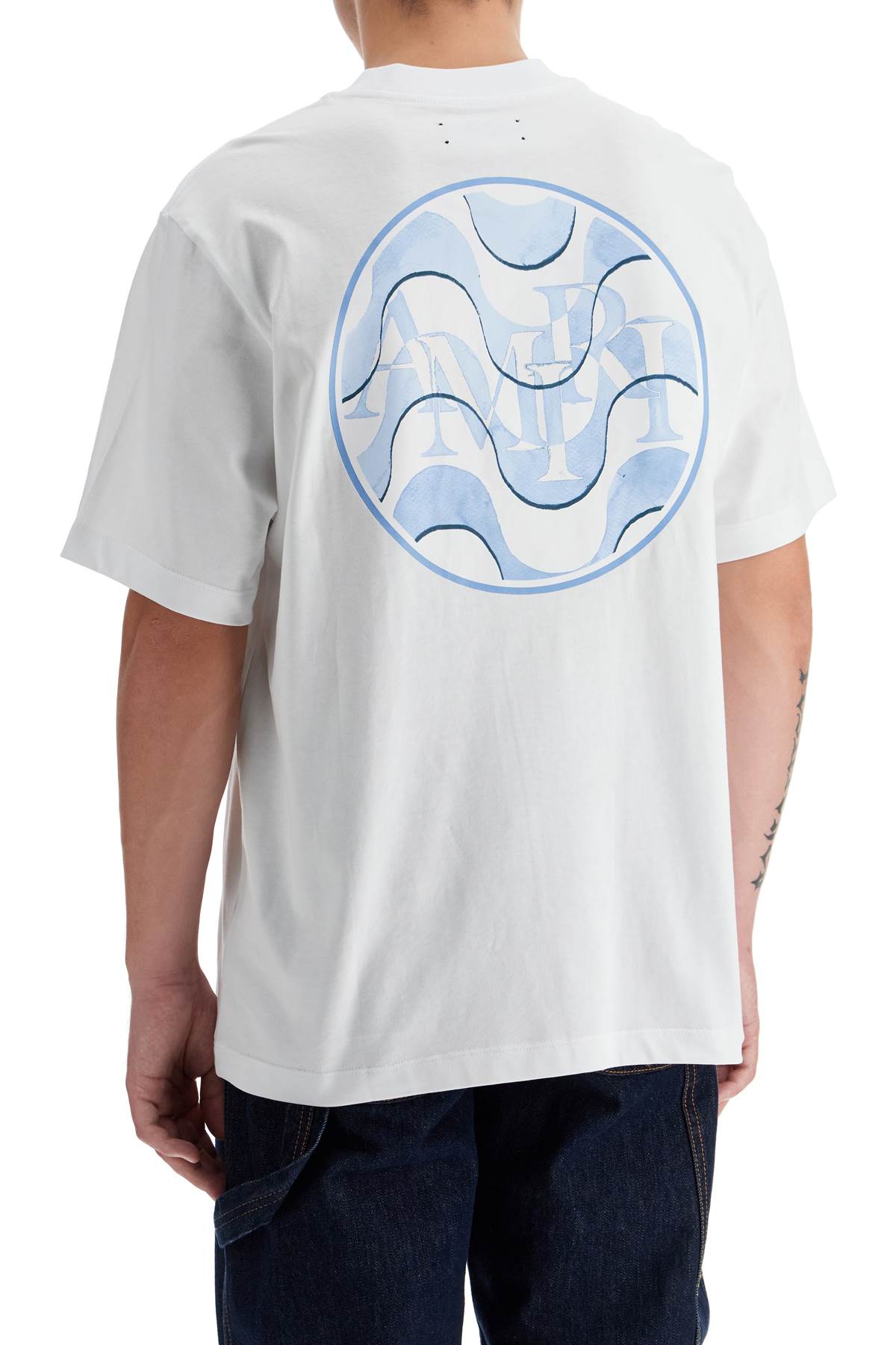 Amiri Staggered Wave Cotton T-Shirt image 2