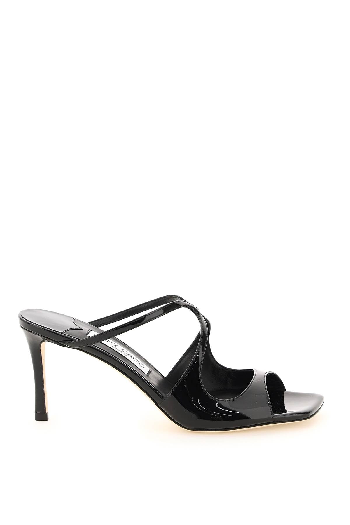 Jimmy Choo Anise Patent Leather Mules image 0