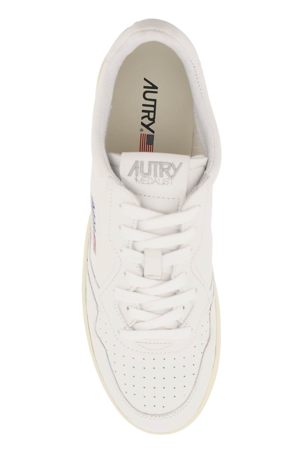 Autry Medalist Low Leather Sneakers image 1