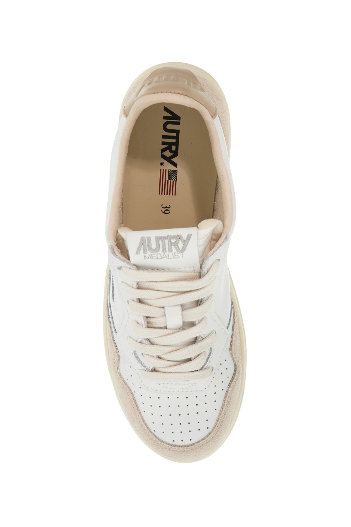 Autry Medalist Low Leather Sneakers image 1