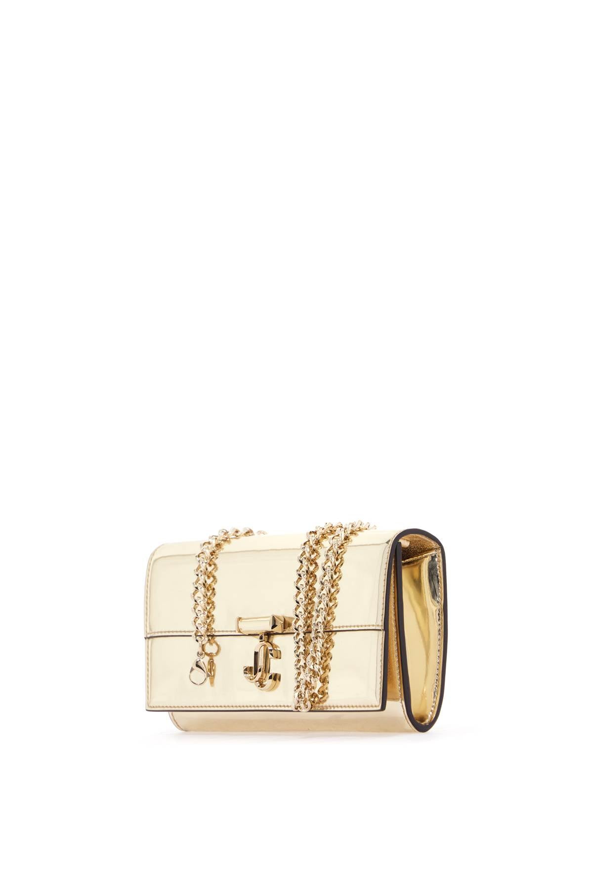 Jimmy Choo Avenue Mini Crossbody Bag: Mirrored Effect image 2