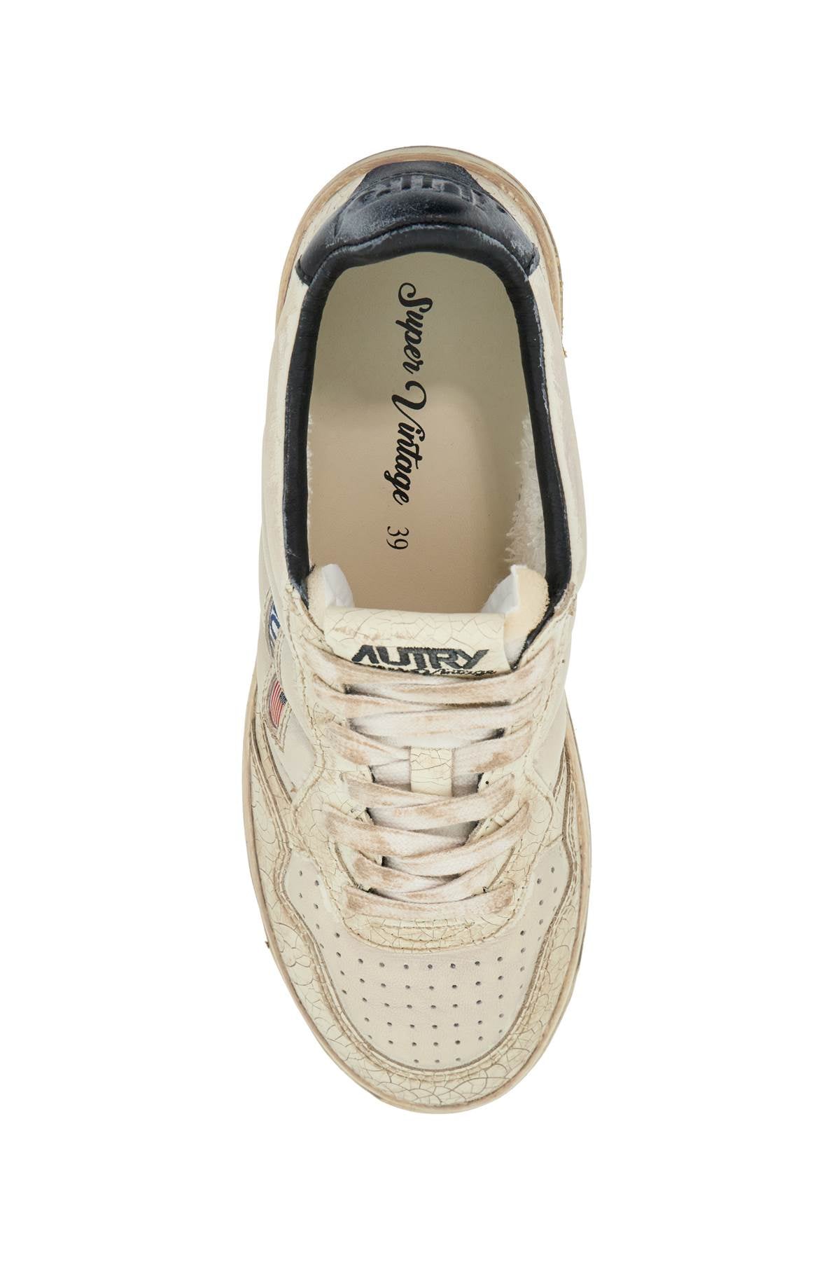 Autry Super Vintage Leather Sneakers image 1