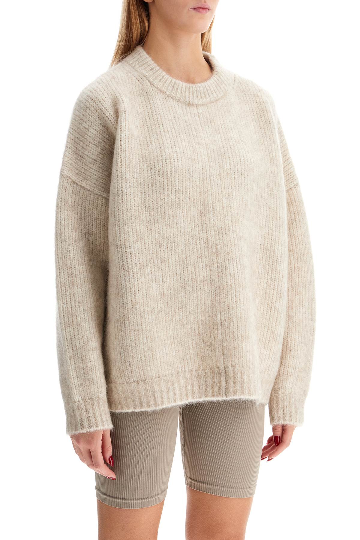 MR MITTENS Mohair Scott Oversized Pullover image 1