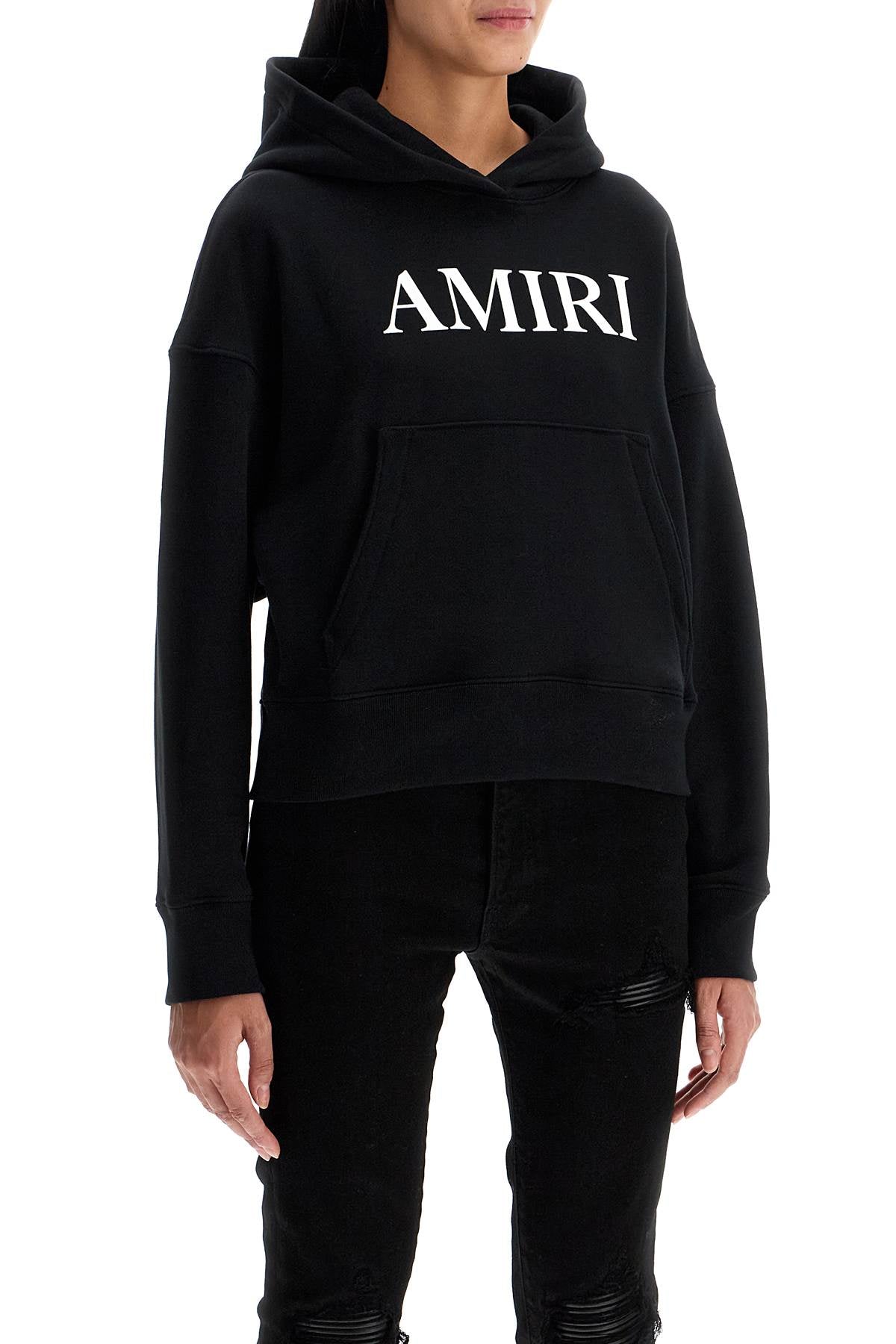 Amiri Logo Print Cotton Sweatshirt image 1