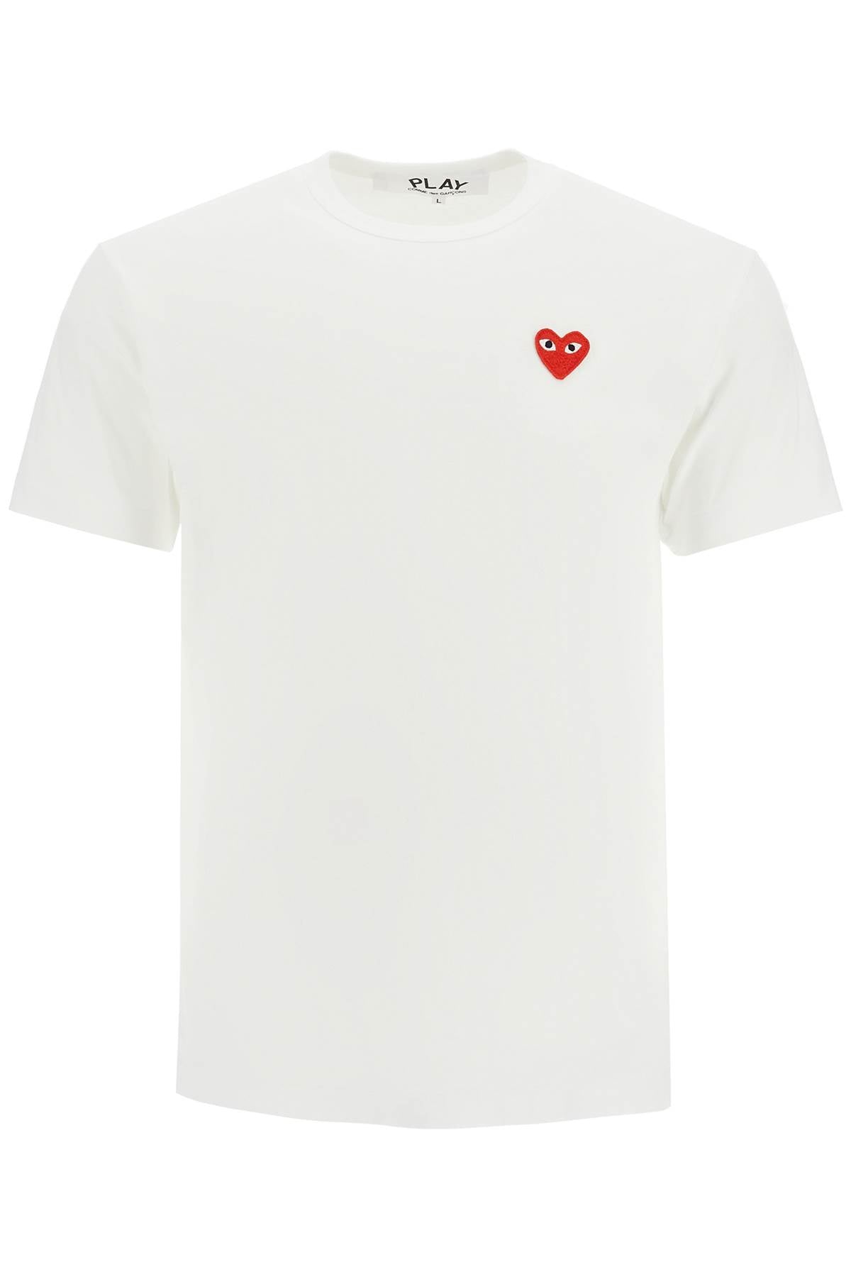 Comme des Garçons Play Unisex Heart Patch T-Shirt image 0