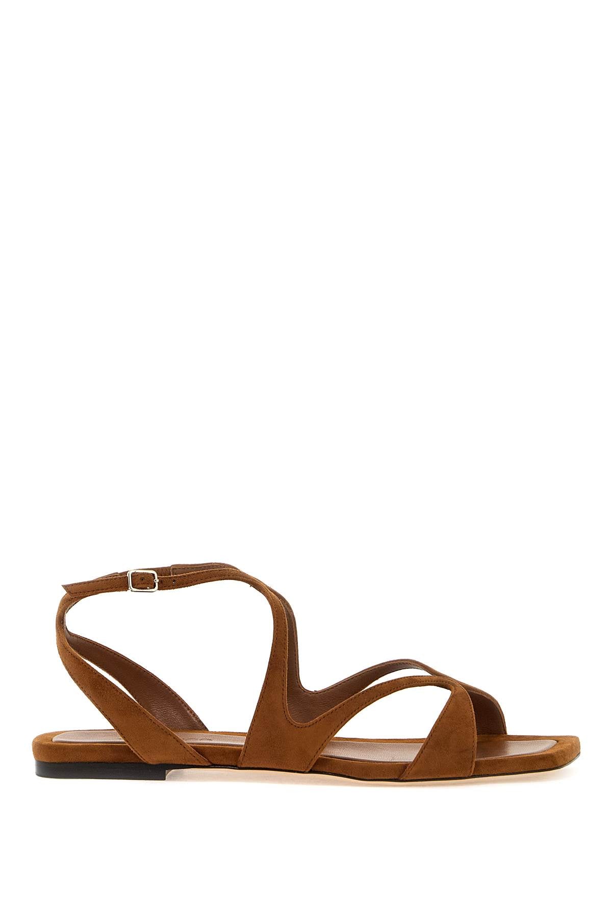 Jimmy Choo ayla flat suede leather sandals image 0