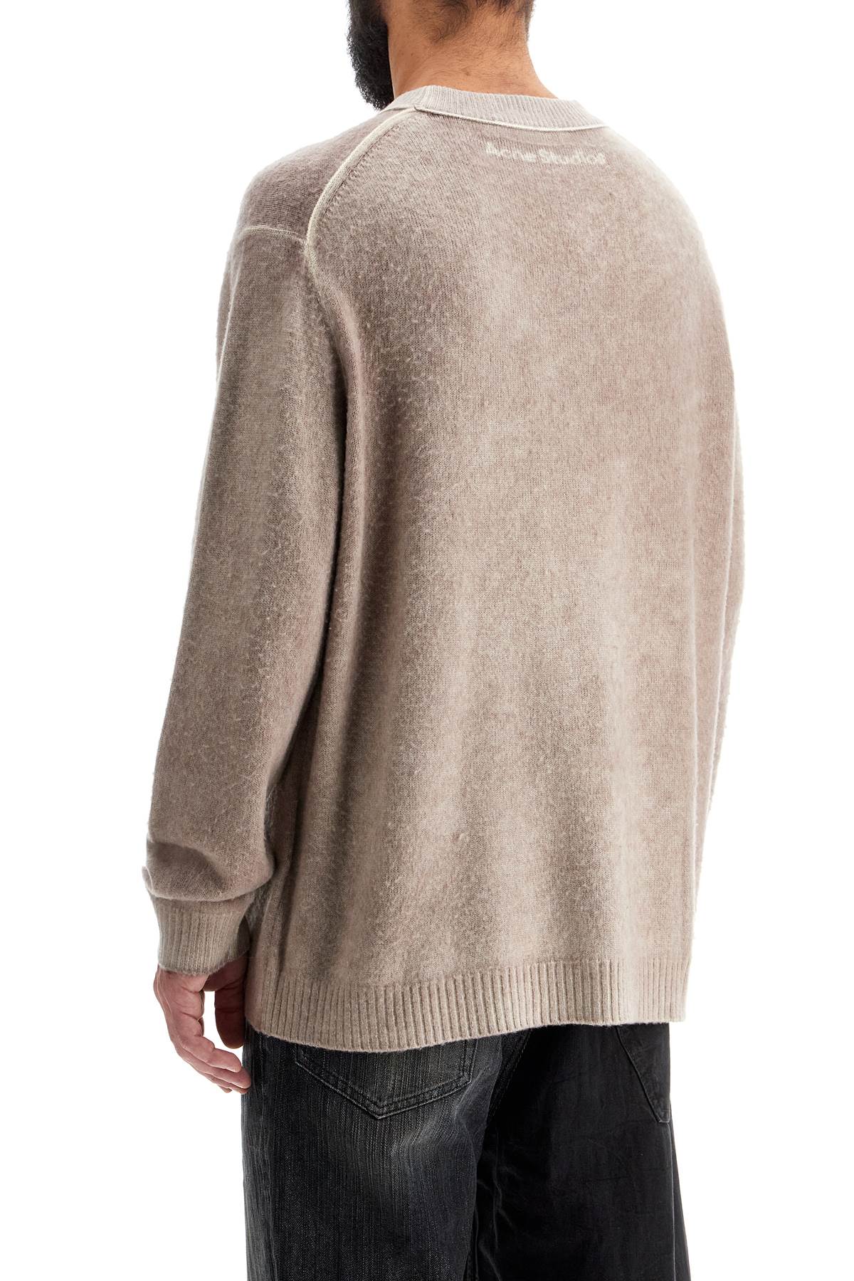 Acne Studios Vintage Effect Wool & Cashmere Pullover Sweater image 2