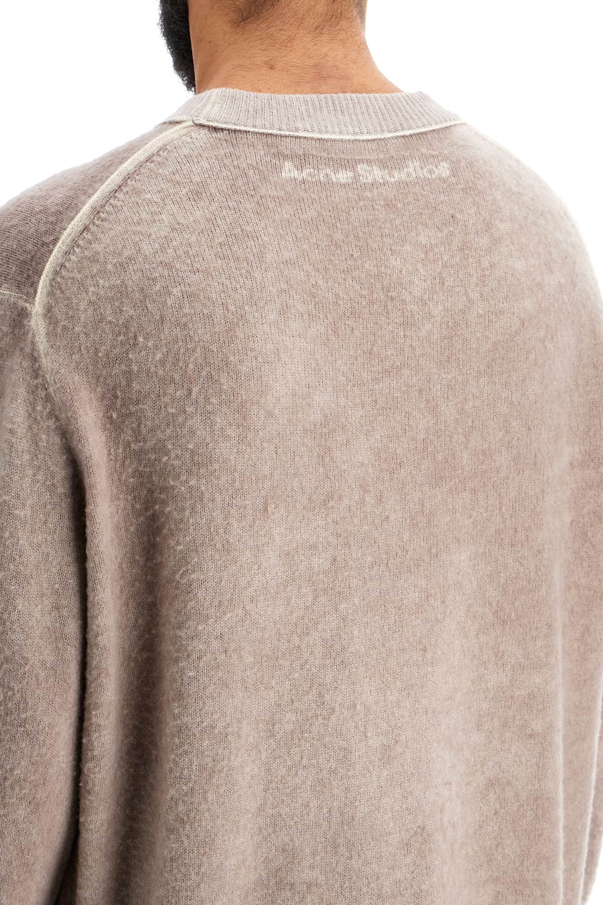 Acne Studios Vintage Effect Wool & Cashmere Pullover Sweater image 3