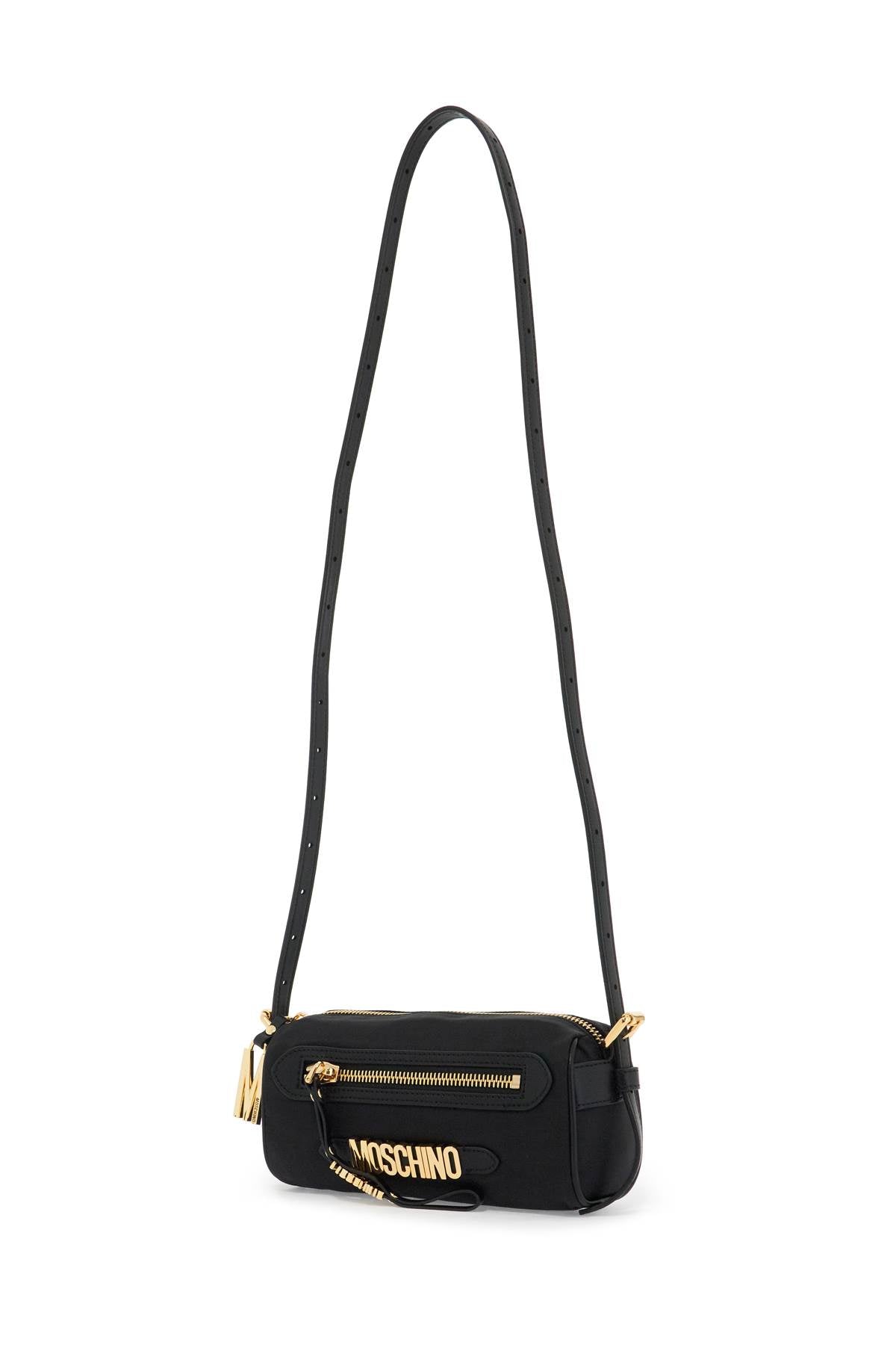 Moschino shoulder bag with metal logo detail image 2