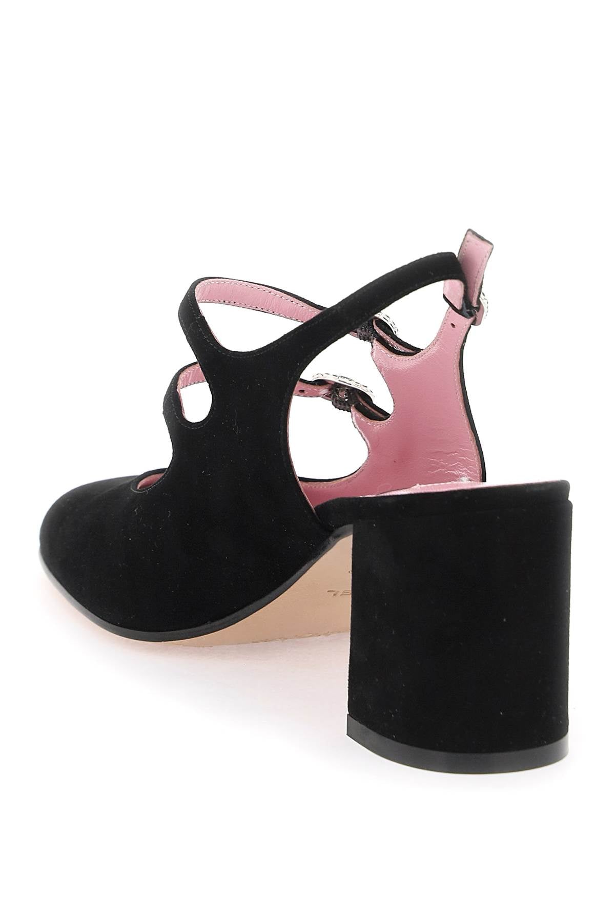 Carel suede banana slingback mary jane image 2