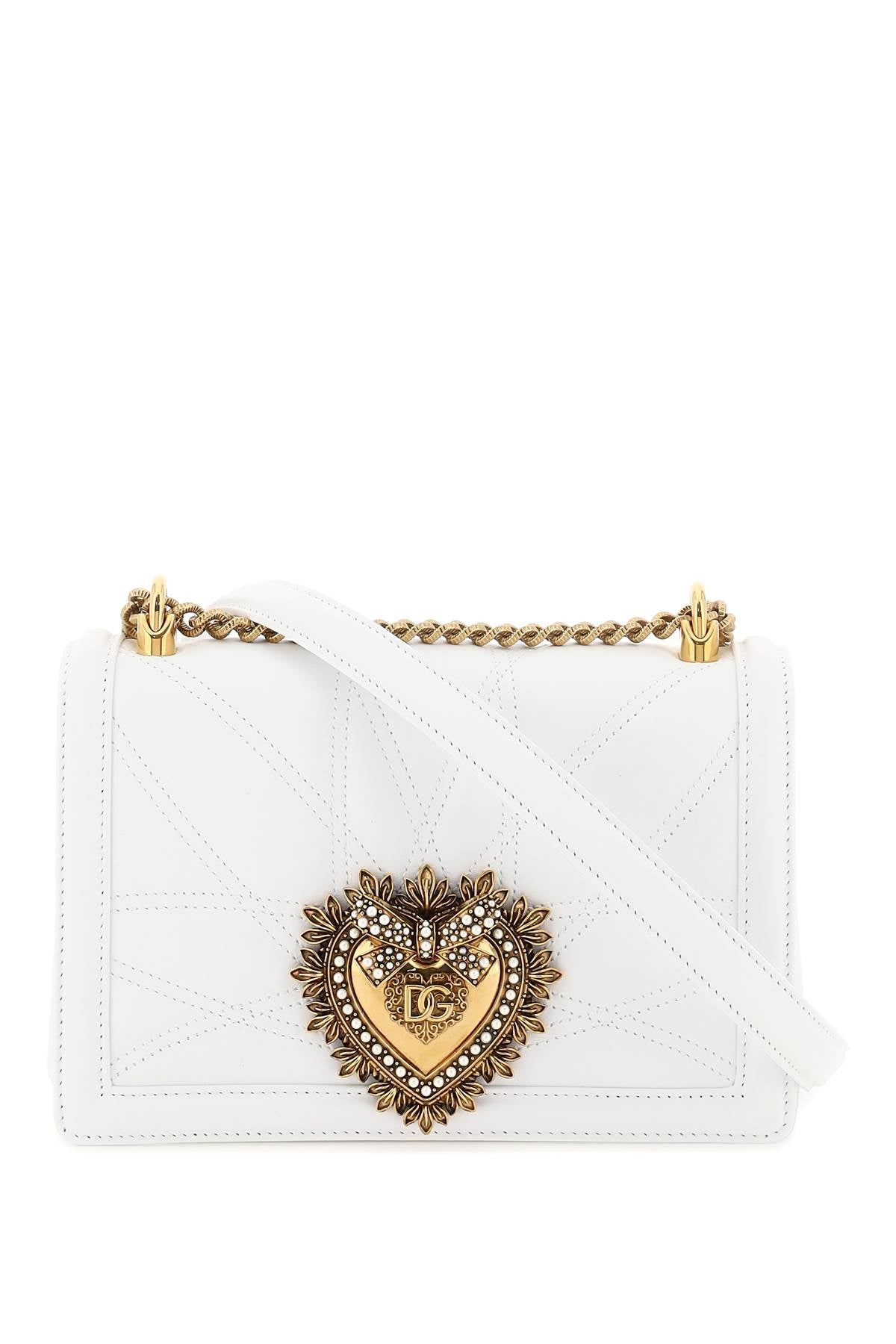 Dolce & Gabbana medium 'devotion' bag in quilted nappa leather image 0