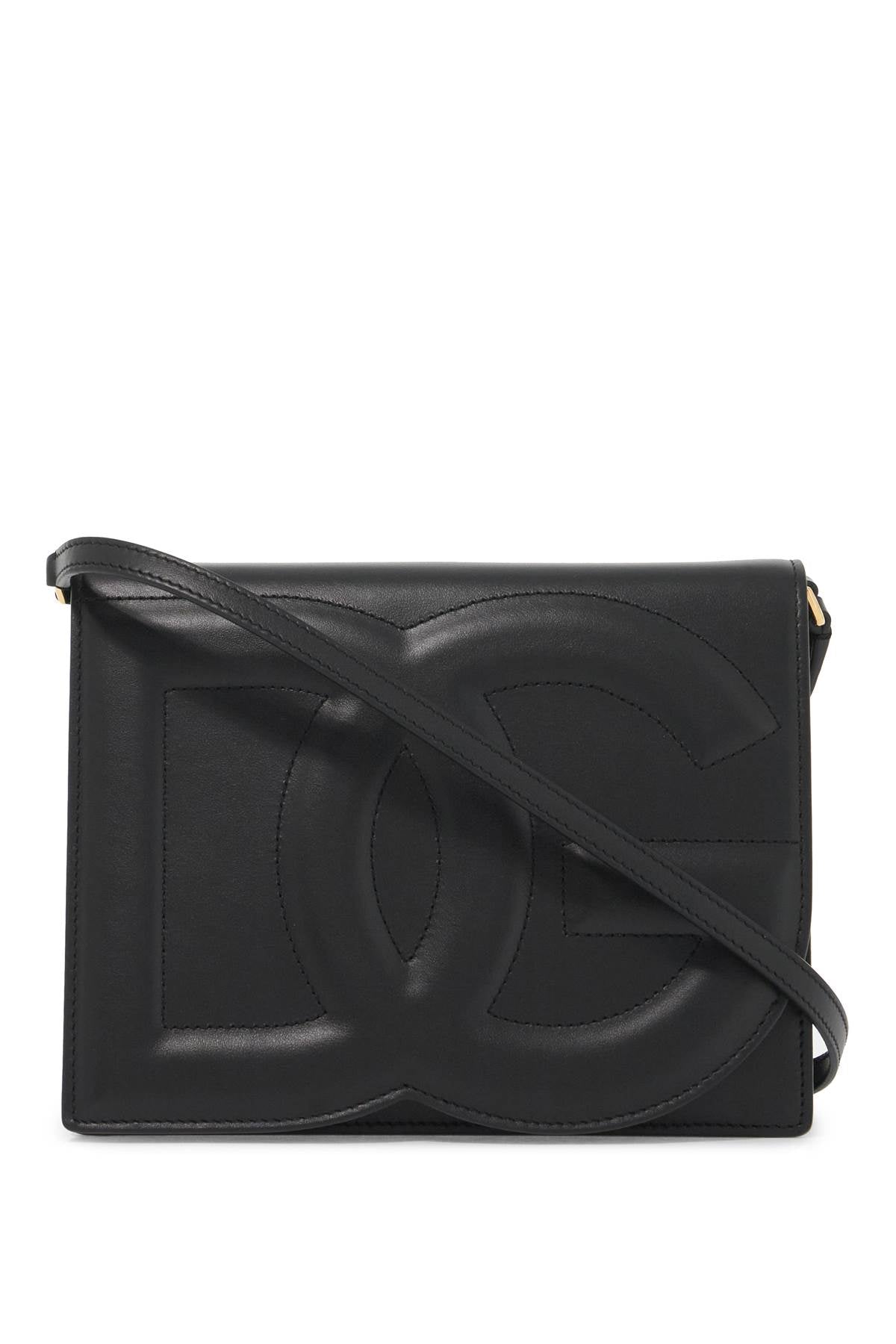 Dolce & Gabbana leather dg logo crossbody bag image 0