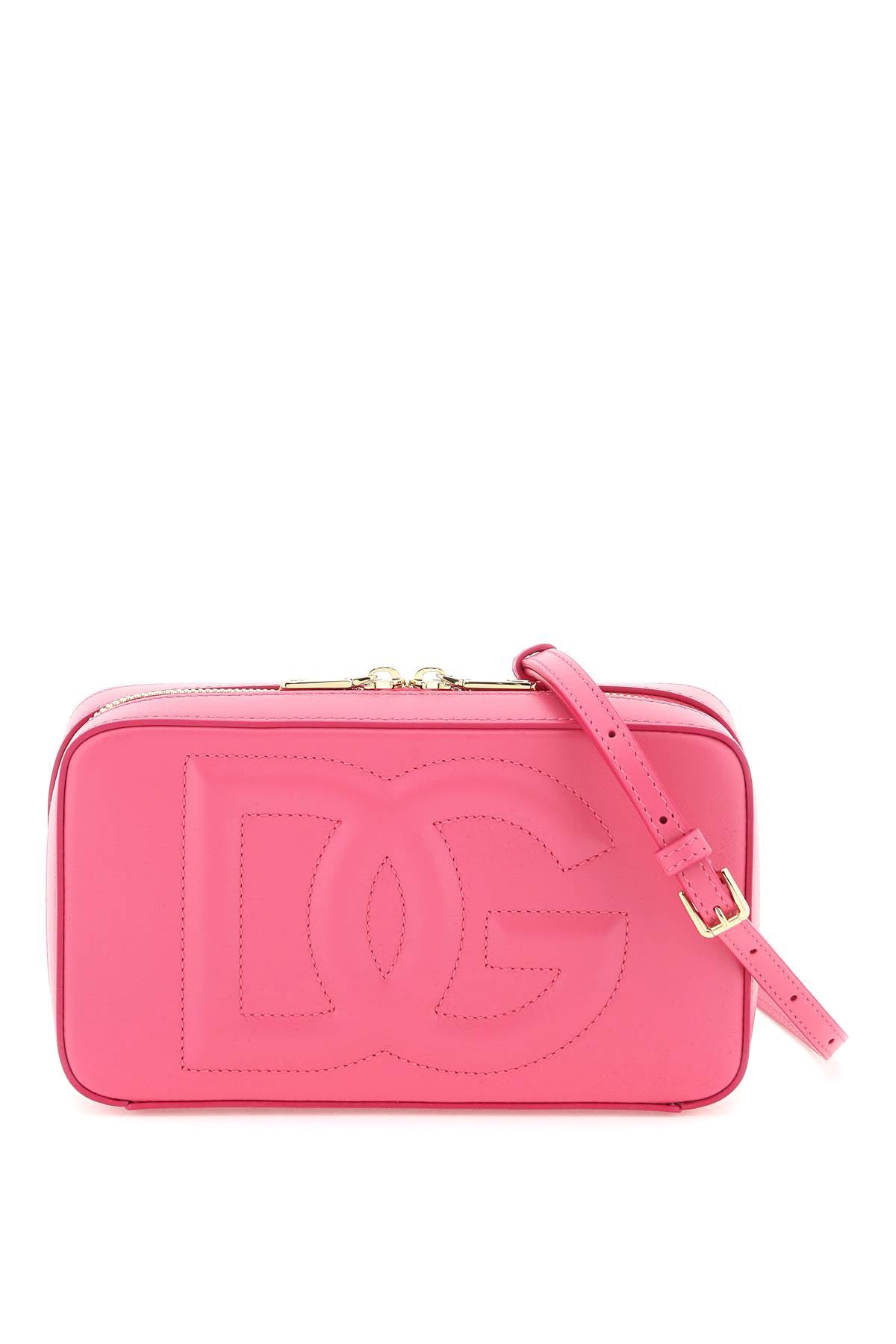 Dolce & Gabbana leather camera bag with logo image 0