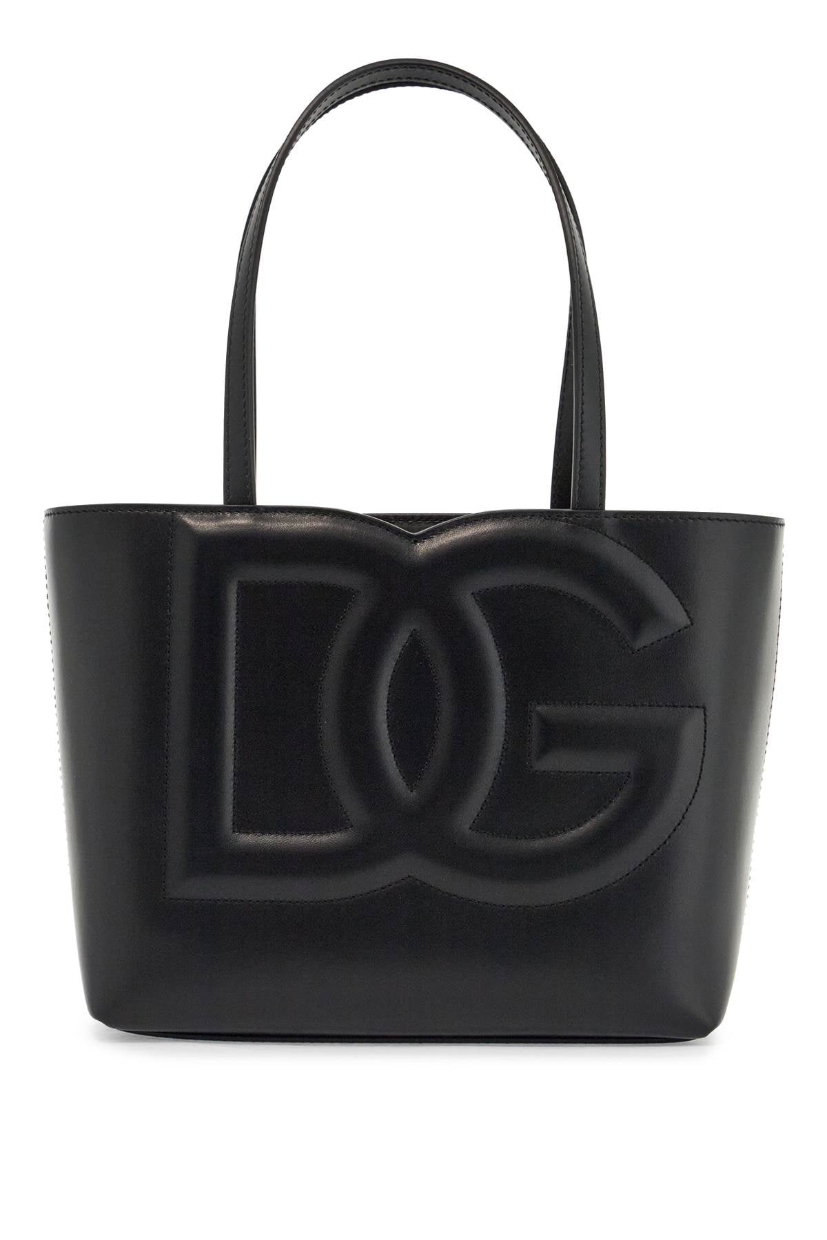 Dolce & Gabbana black smooth calfskin rectangular shopping bag image 0