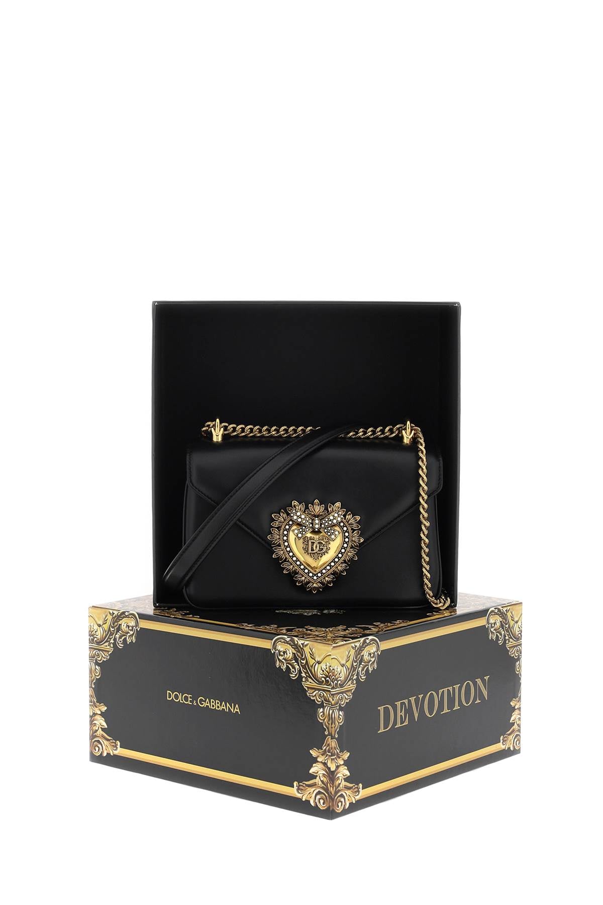 Dolce & Gabbana Devotion Shoulder Bag with Pearls image 2