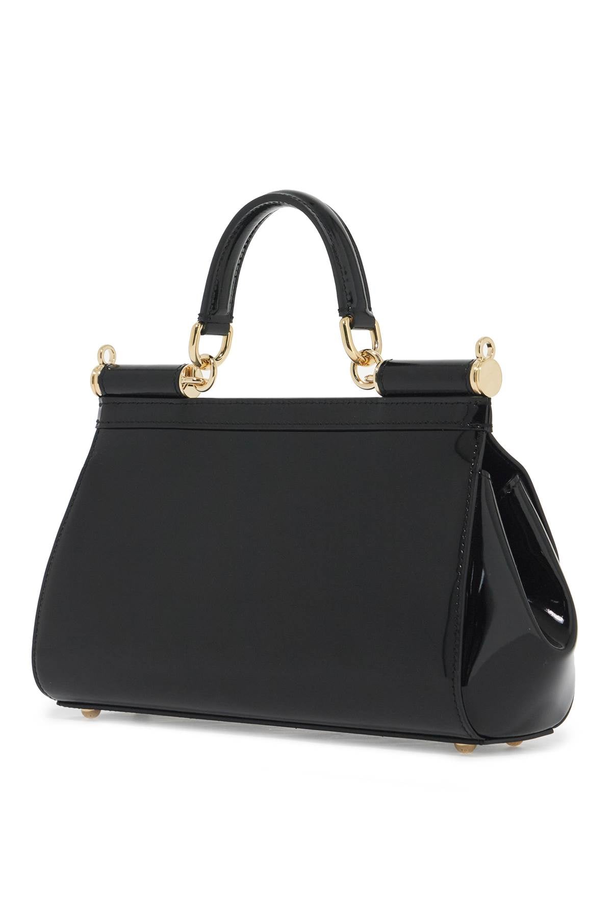 Dolce & Gabbana Sicily Extended Handbag in Glossy Leather image 1