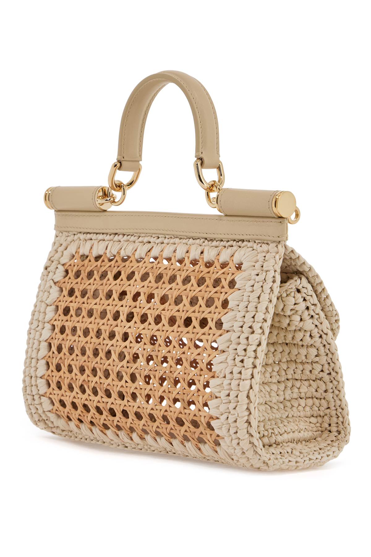 Dolce & Gabbana Sicily Handbag in Straw and Raffia image 1