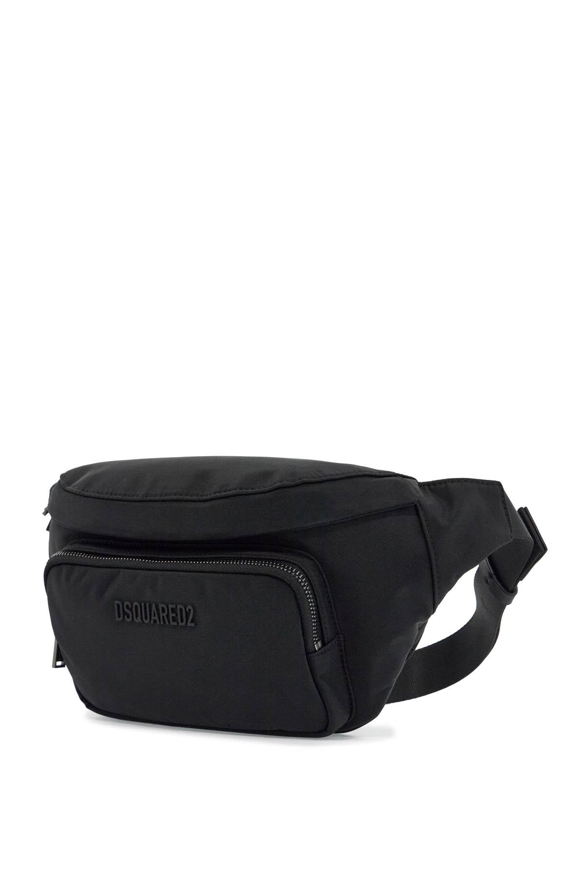 Dsquared2 black waist bag in polyamide with adjustable shoulder strap image 2