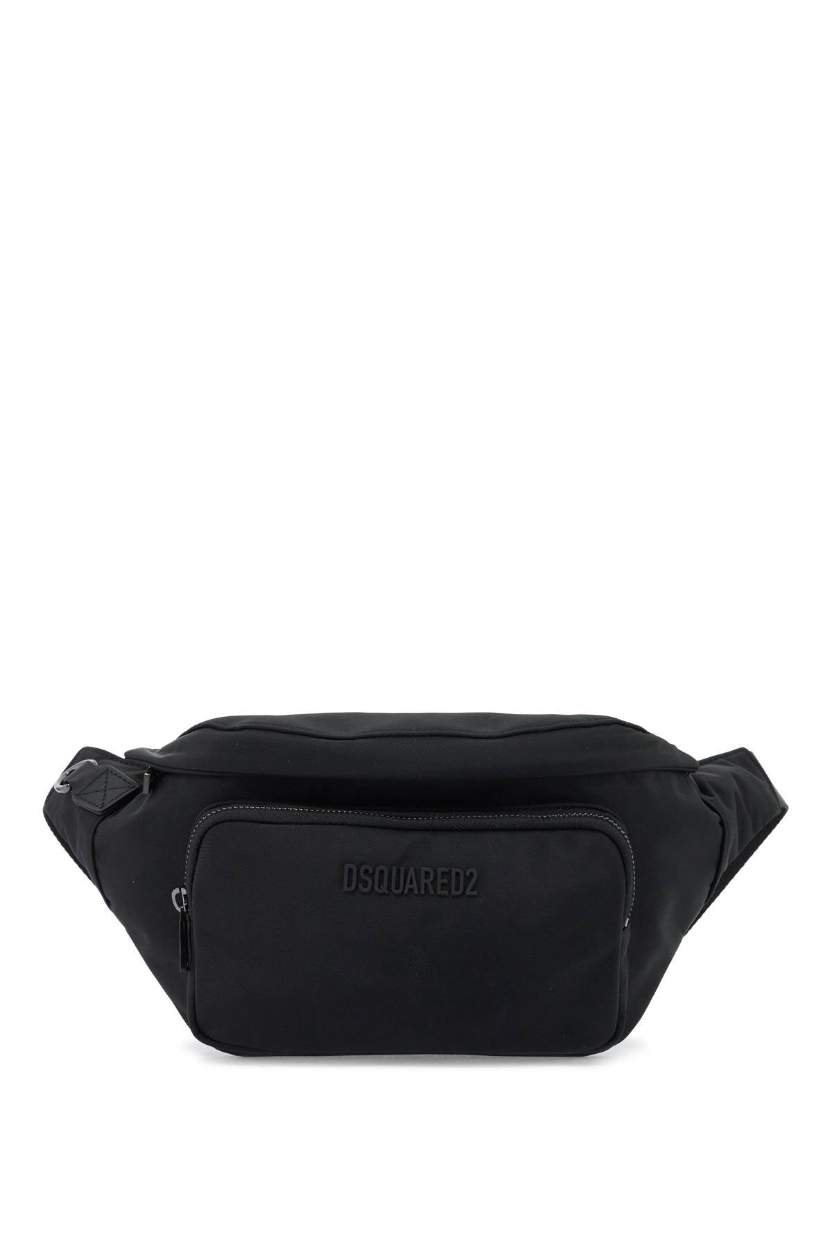 DSQUARED2 Nylon Belt Bag with Rubberized Logo image 0