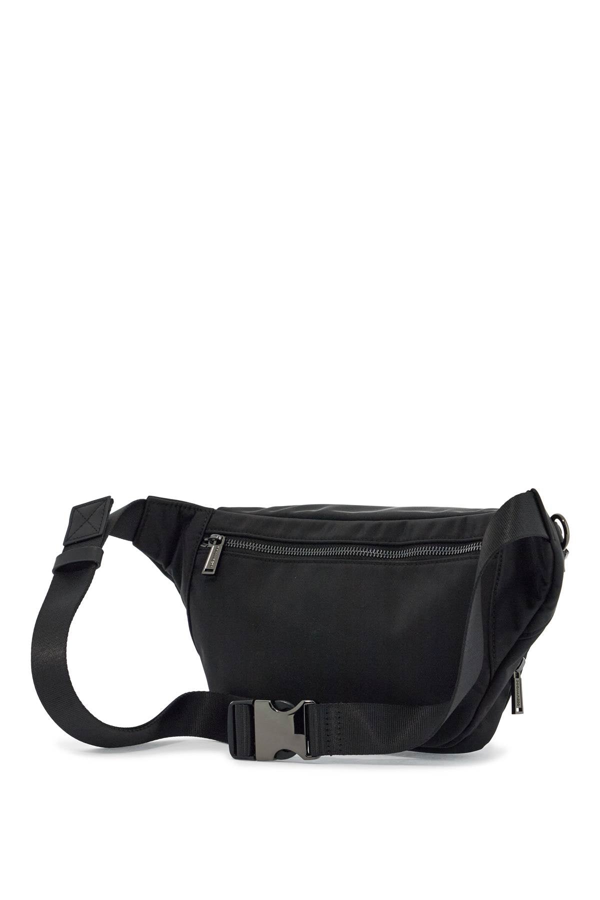 Dsquared2 black waist bag in polyamide with adjustable shoulder strap image 1