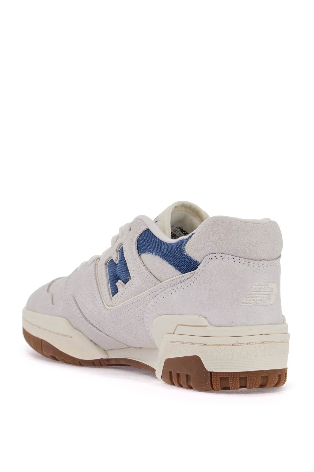 New Balance 550 Suede & Denim Sneakers image 2