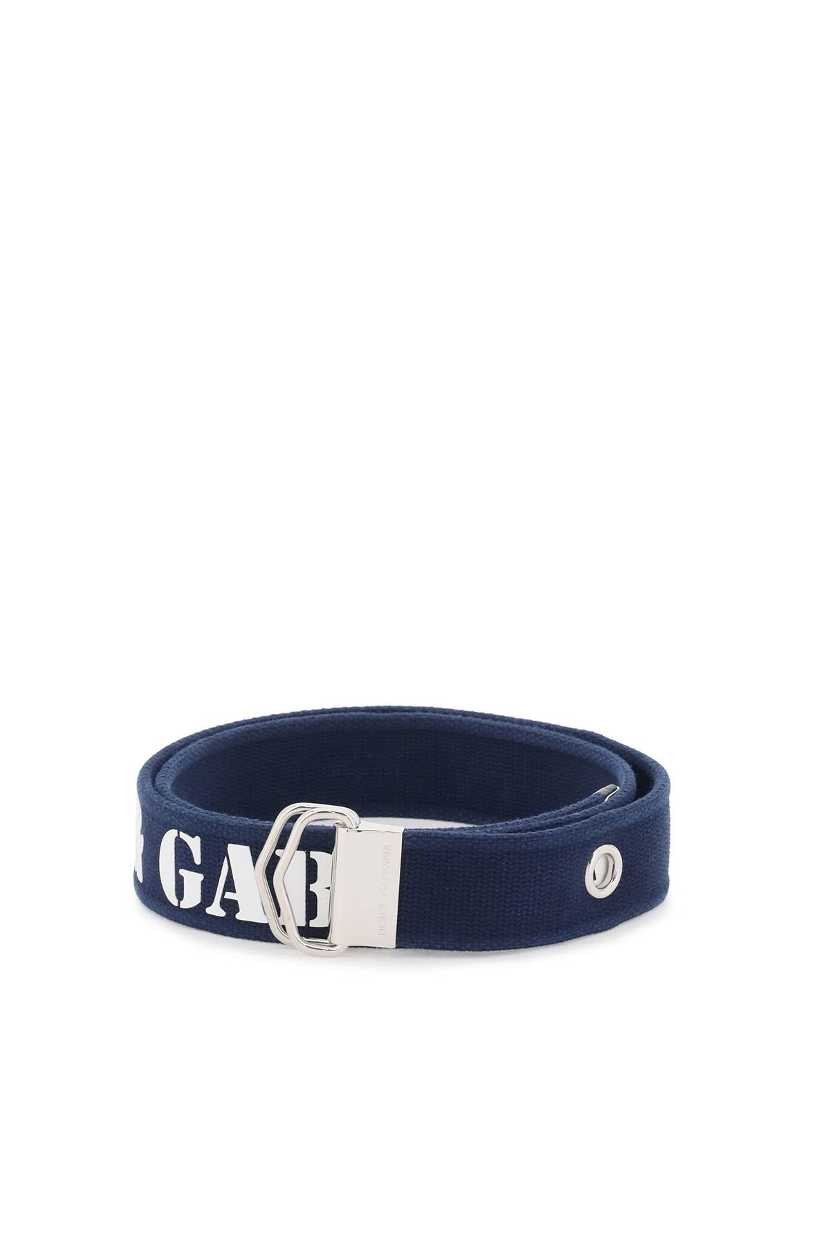 Dolce & Gabbana "logo tape belt in ribbon image 0