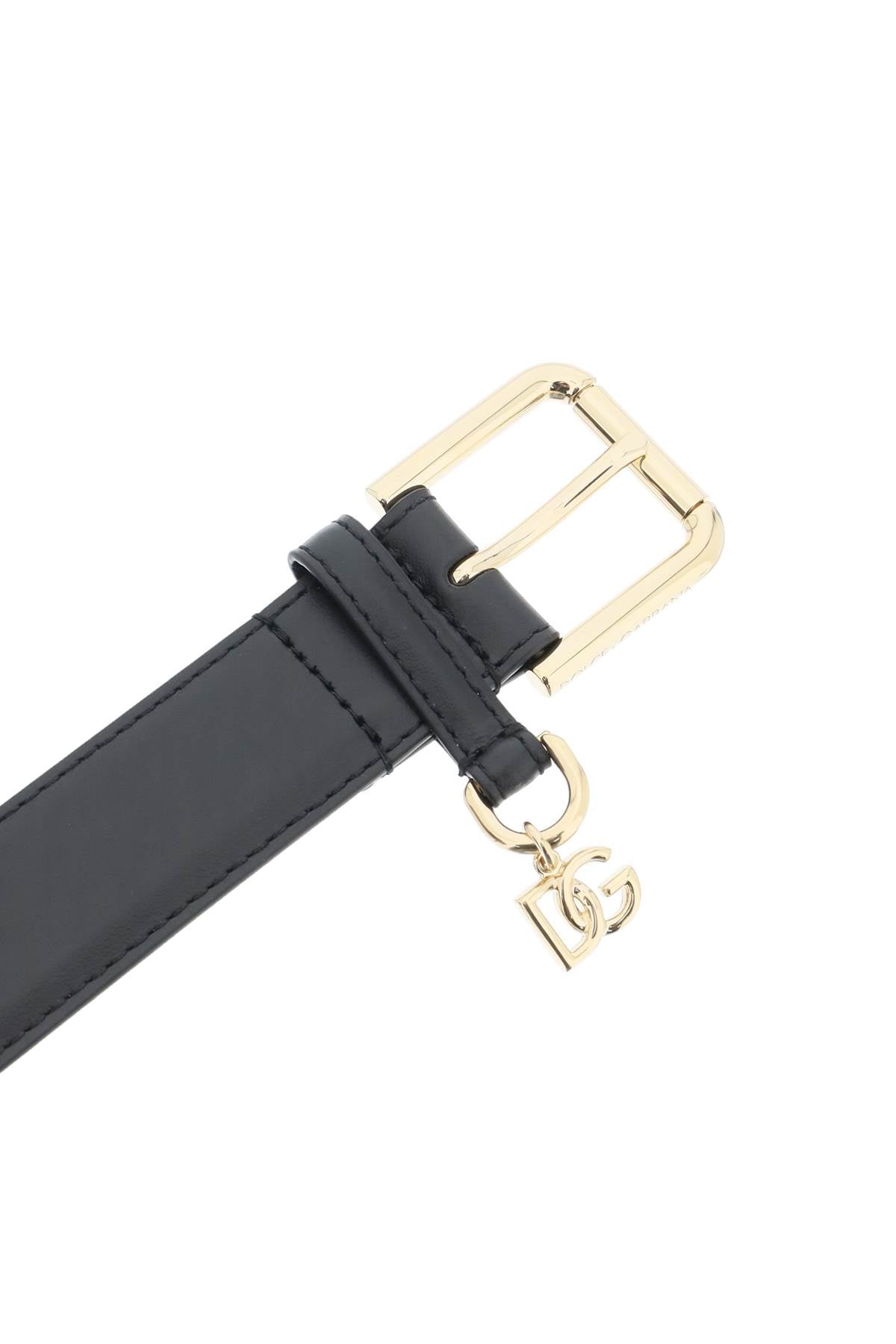 Dolce & Gabbana belt with charm logo image 2