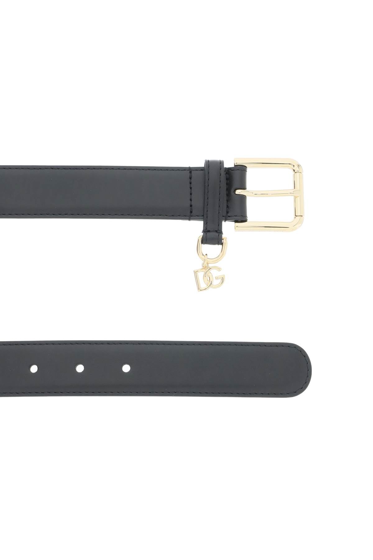 Dolce & Gabbana belt with charm logo image 1