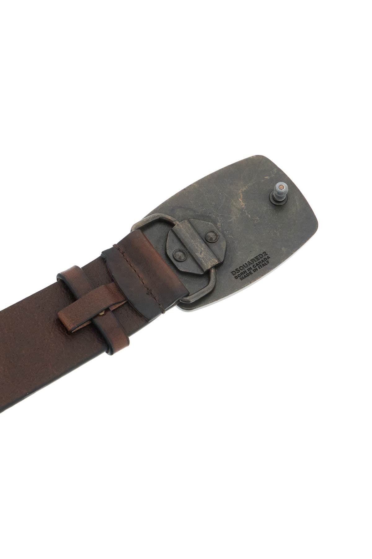 Dsquared2 'vintage belt with buckle image 2