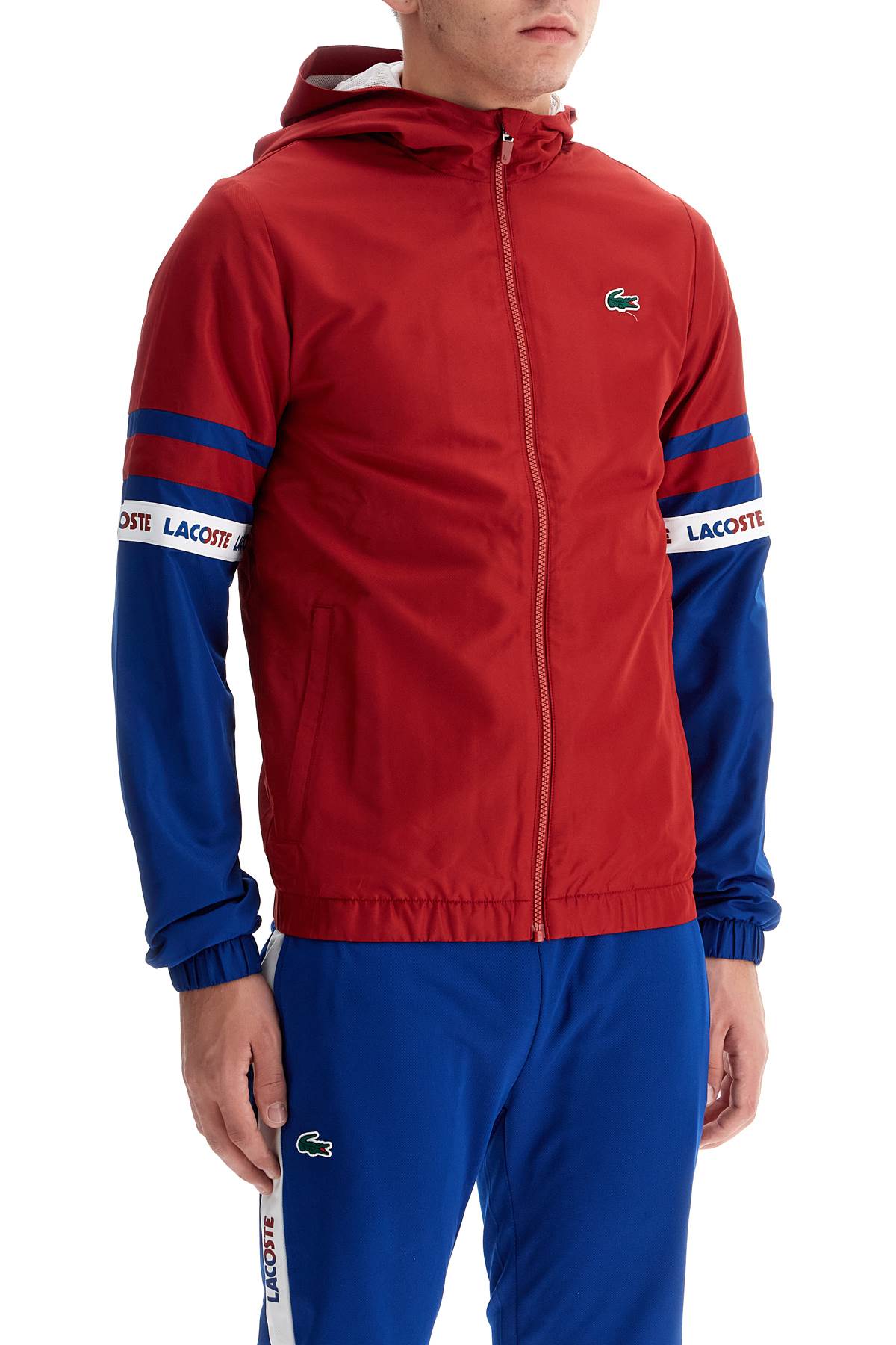 Lacoste Sporty Jacket with Contrasting Sleeves image 1