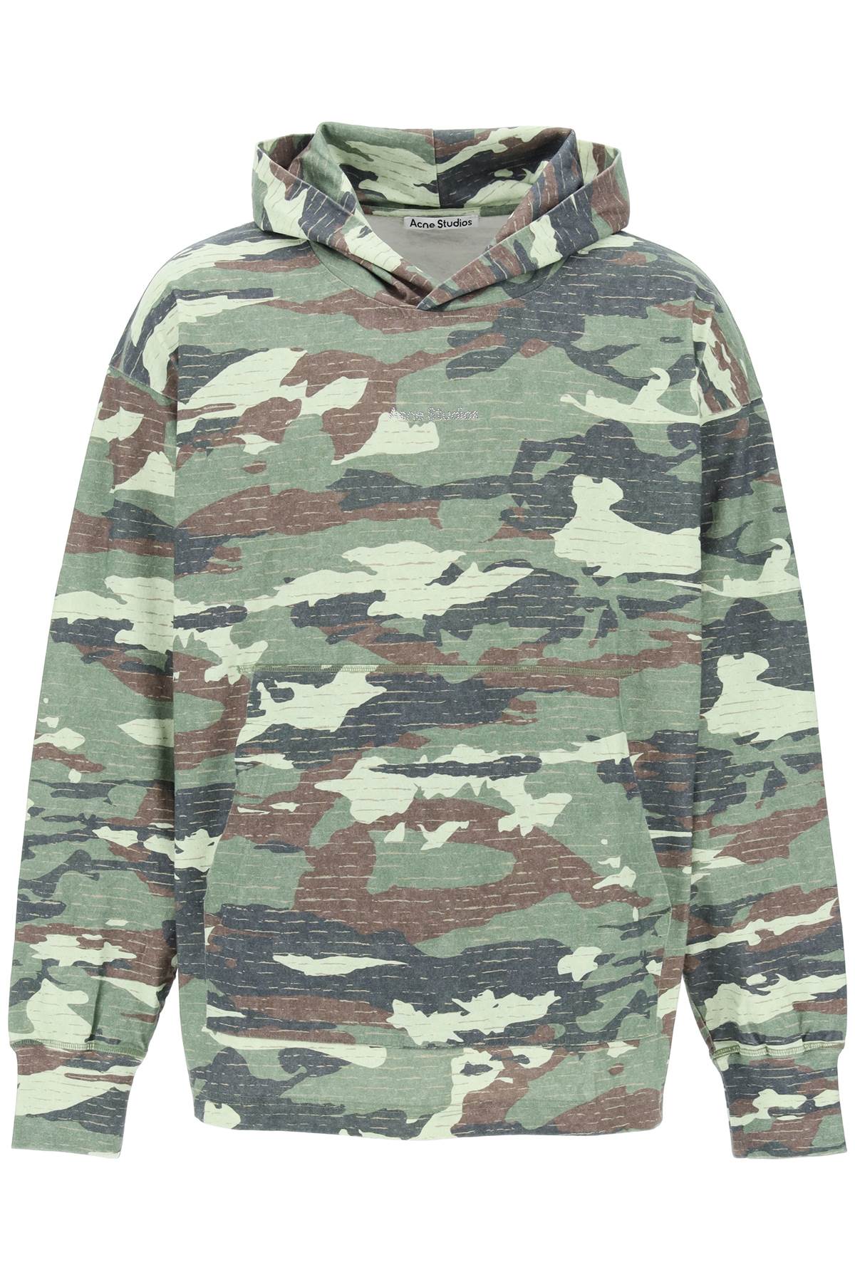 Acne Studios camouflage hoodie sweatshirt with image 0