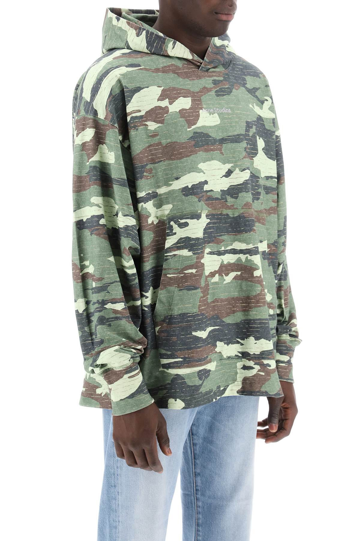 Acne Studios camouflage hoodie sweatshirt with image 1