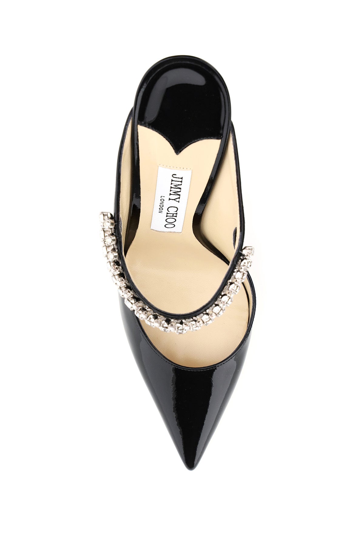 Jimmy Choo bing crystal mules image 1