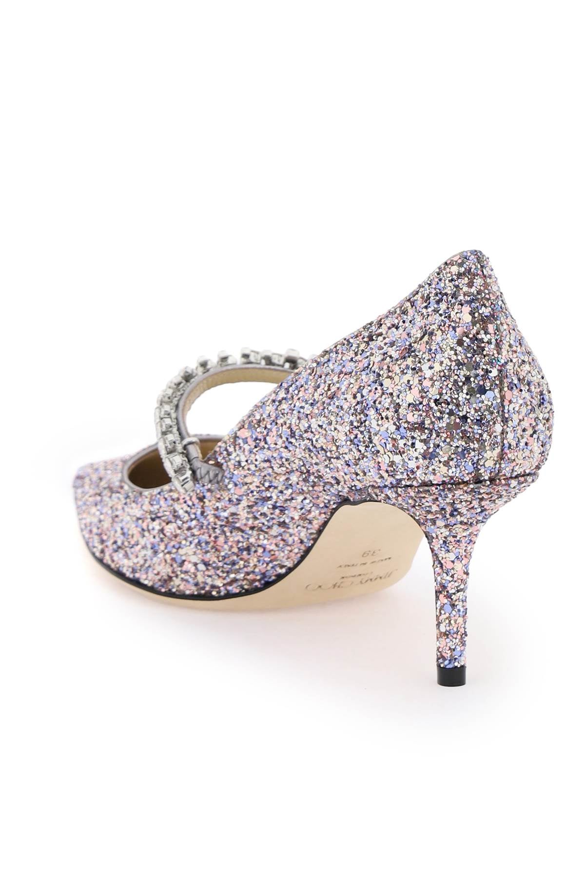 Jimmy Choo Bing 65 Glitter and Crystal Pumps image 2